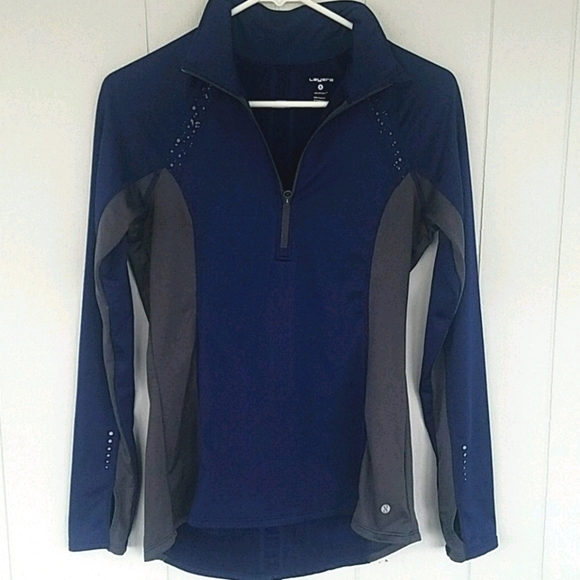 Layer 8 Quarter-zip Pullover Jacket, Size S - Picture 1 of 7